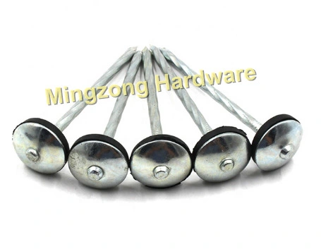 Umbrella Head Roofing Nail with Rubber Washer/Common Wire/ Cupper/Steel Concrete Nail/Cheap Common Nails/Concrete Steel Nail /Iron Nail/Polished Wire Nail/Commo