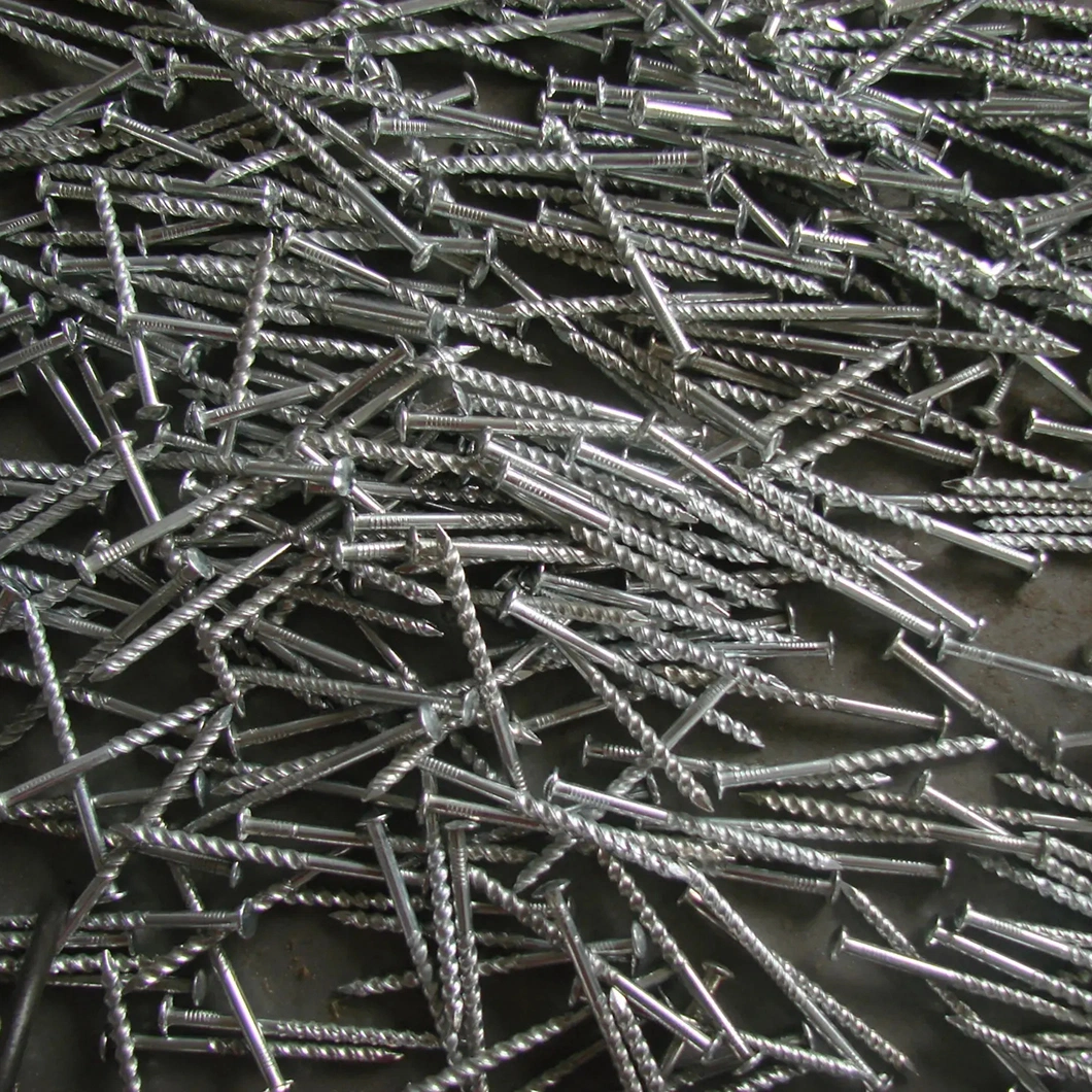 Construction Nail/Steel Nail/Ring Pattern/Common Iron Nail for Building Materials (manufacturer)