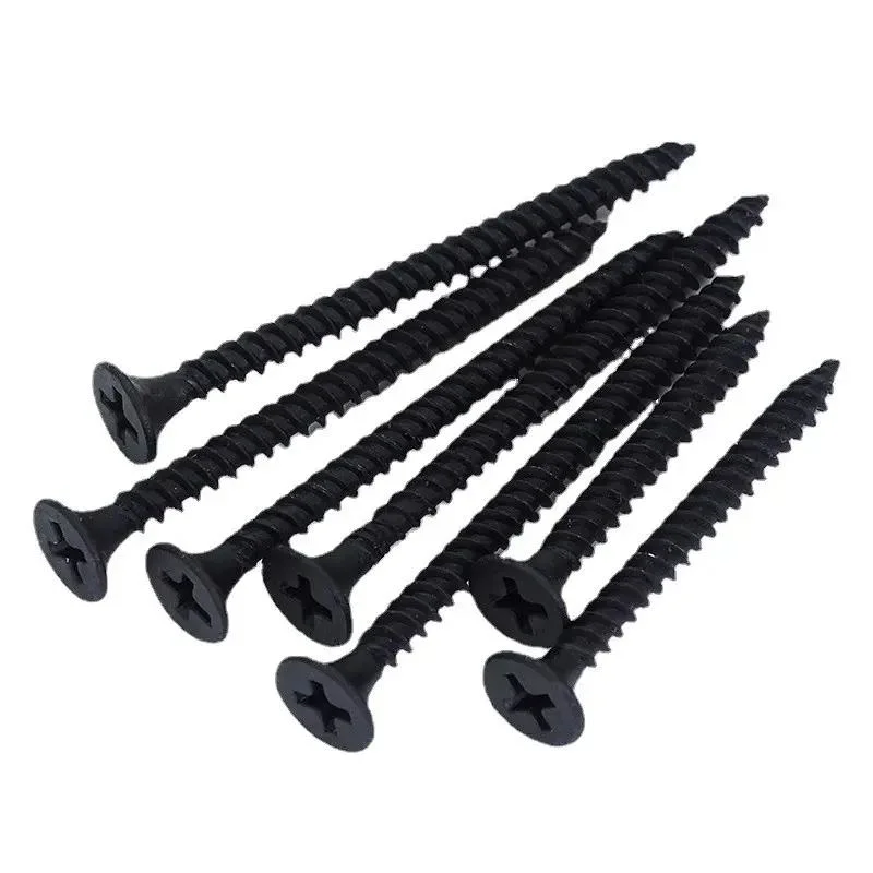 Black/Gray Phosphated Bugle Head Gypsum Board Screw Coarse Thread Drywall Screw for Drywall