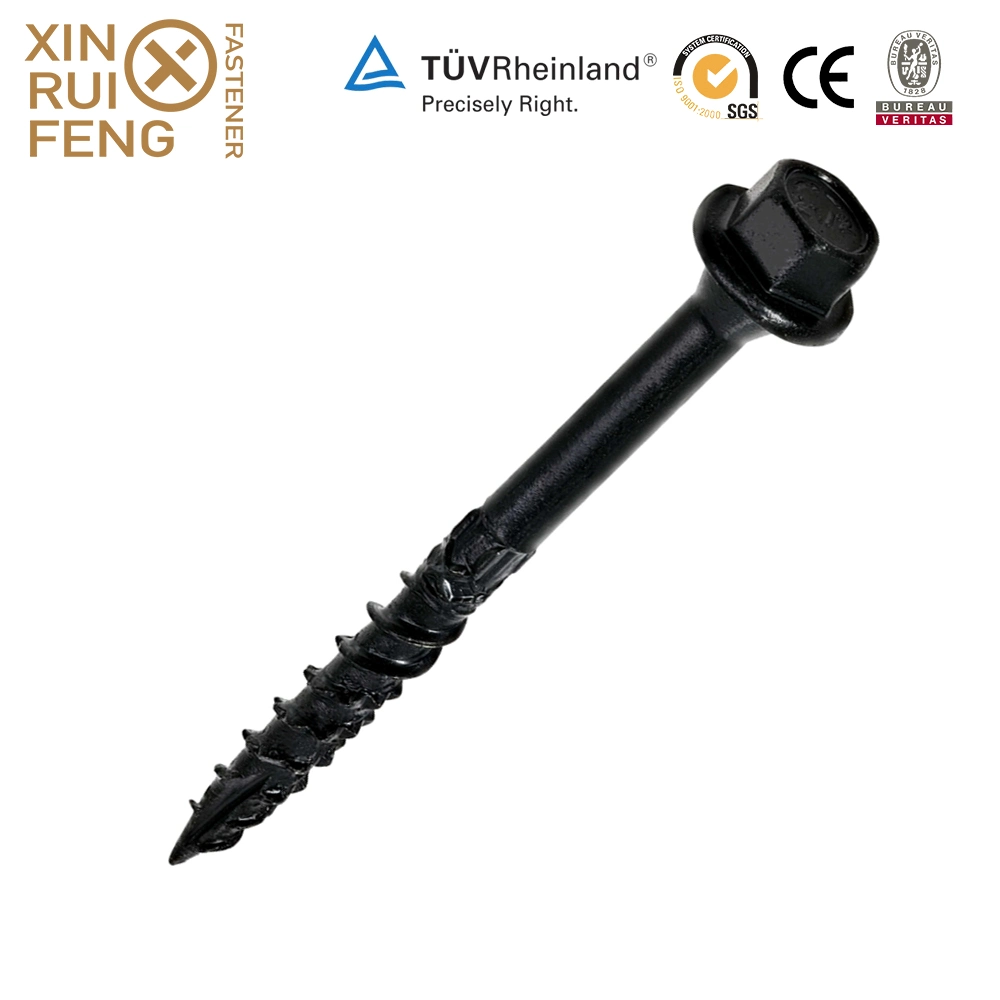 Xinruifeng Fastener Epoxy Coating Guard Class 3 4 Timber Building Purlin Crest Roofing Ruspert Zinc Hex Washer Head Self Drilling Screws