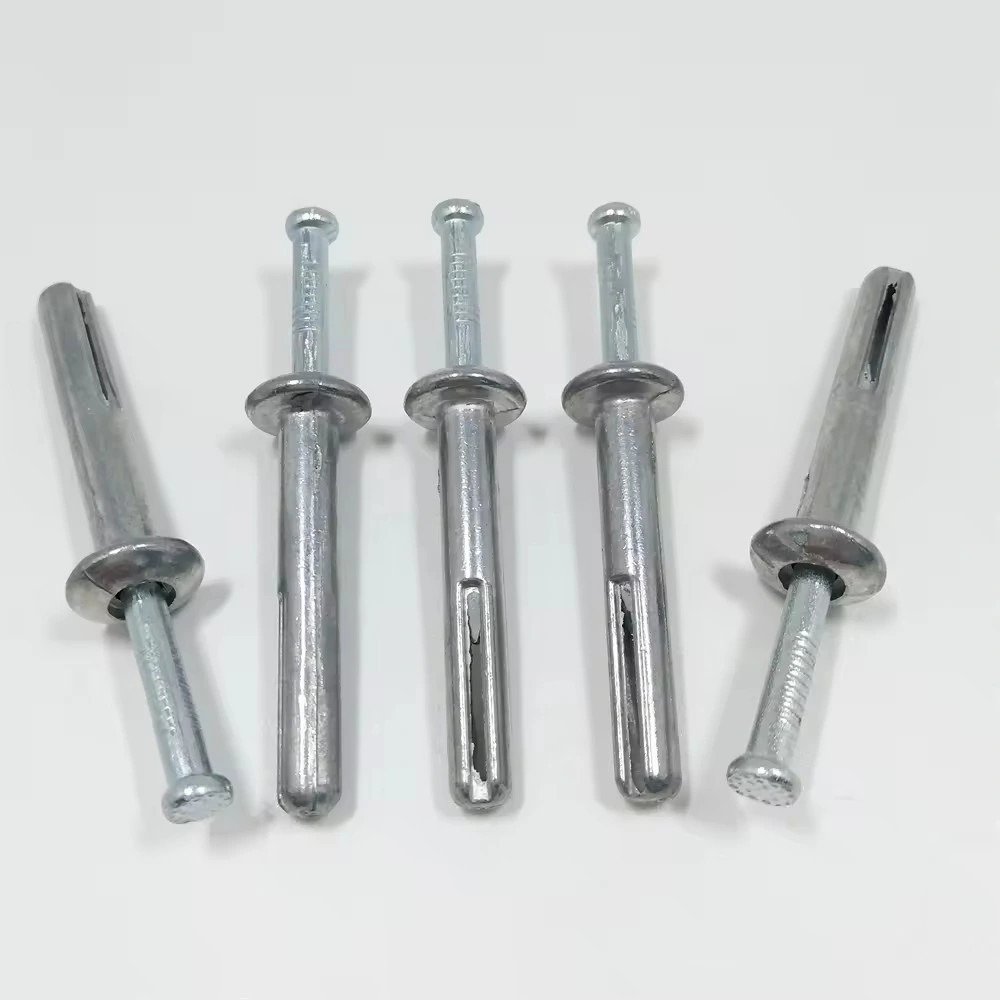 Zinc Plated Nail-in Anchor Zinc Alloy Hammer Drive Anchor