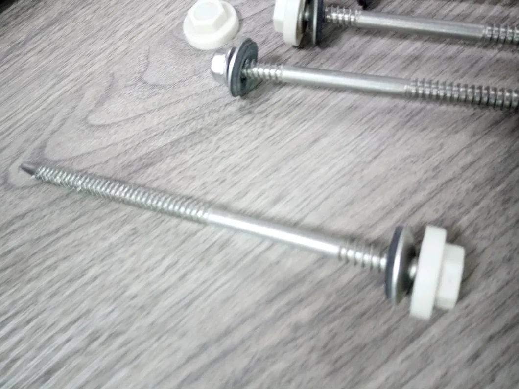 Drilling Hex Head Self Tapping Self-Drilling Roofing Screw with Bondded Washer