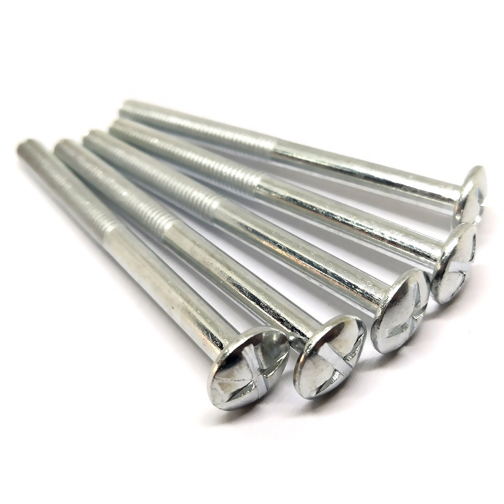 Grade 4.8 Cross Recessed Phillip Truss Head Screws Roofing Bolts