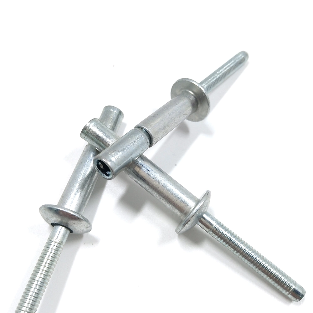 Low Cost Monobolt Structural Metal 304 316 Stainless Steel Rivet Al/Steel Nail Pop En Aluminum