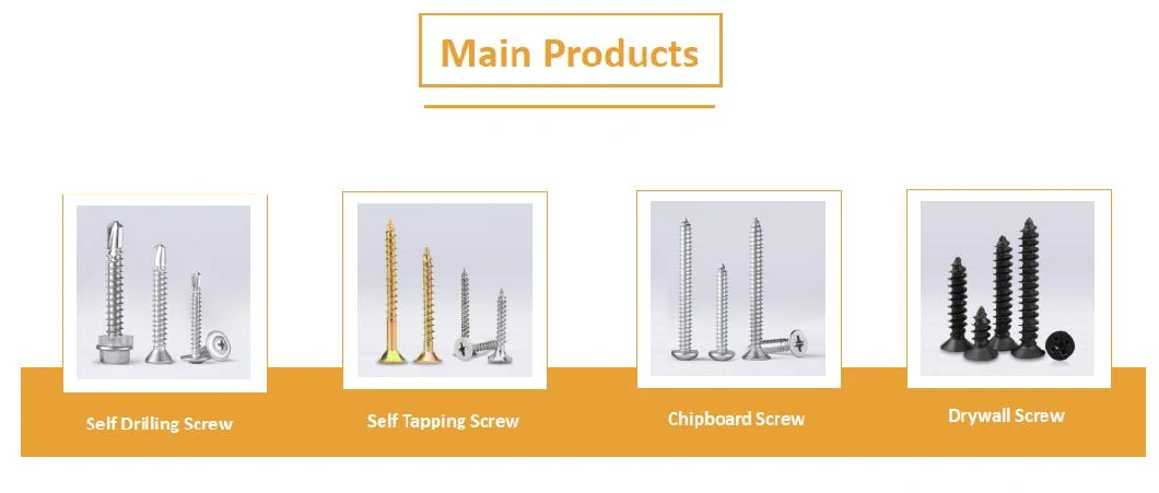 Self Drilling Screw with Rubber Washer Farmer Screw