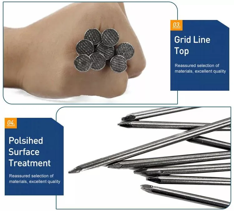 Flat Head Common Nails Iron Large Iron Spike Wire Steel Nails