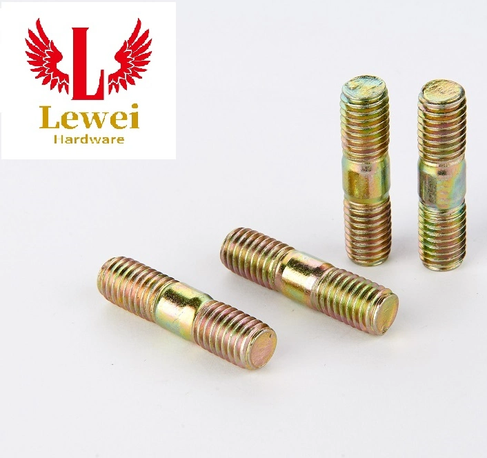 High Strength Grade 8.8 Black Oxide Double Threaded Stud Bolt