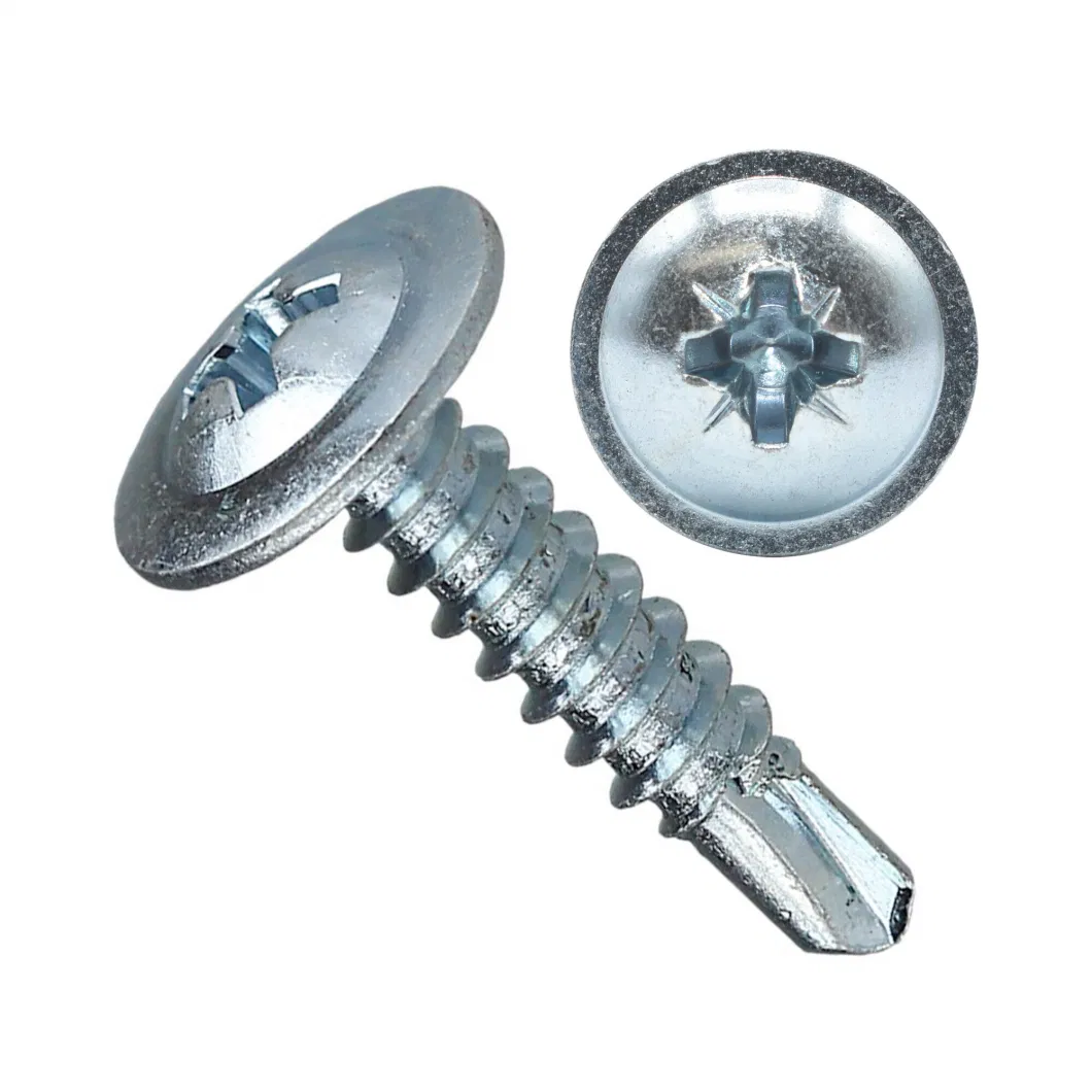 Truss Wafer Head Phillips Drive Sheet Metal Self Tapping Drilling Screw