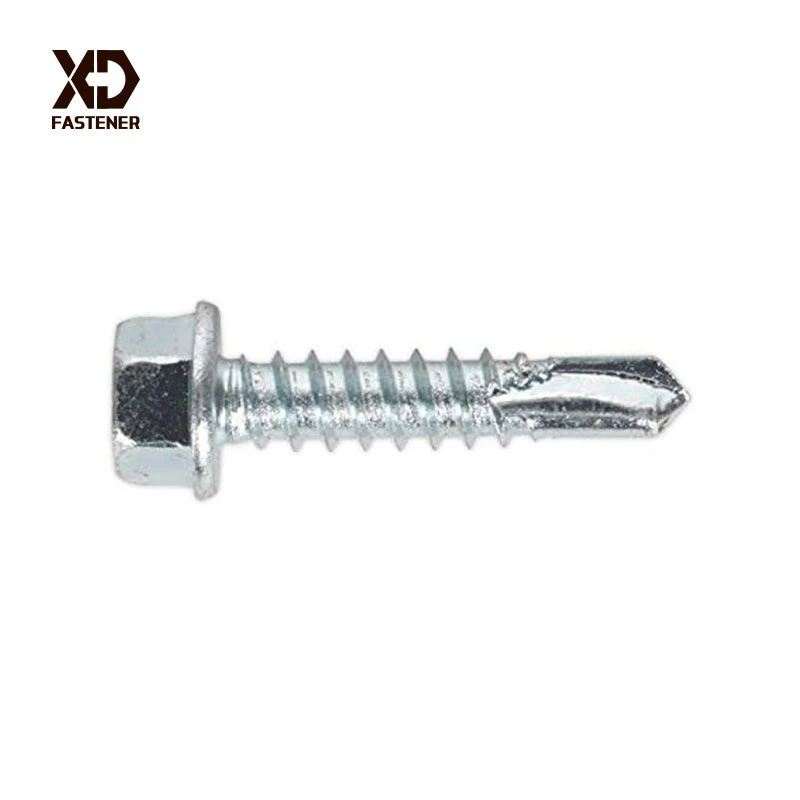 Screws Self Drilling Farmer Tek Zinc Plated 20mm, 35mm, 50mm with EPDM Sealing Washers DIN 7504-K