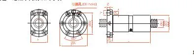 China Manufacturer Good Price Auto Parts CNC Machine Ball Screws