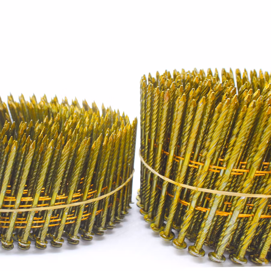 0.08X1-1/4 Inch Steel Coil Nails for Wooden Pallet