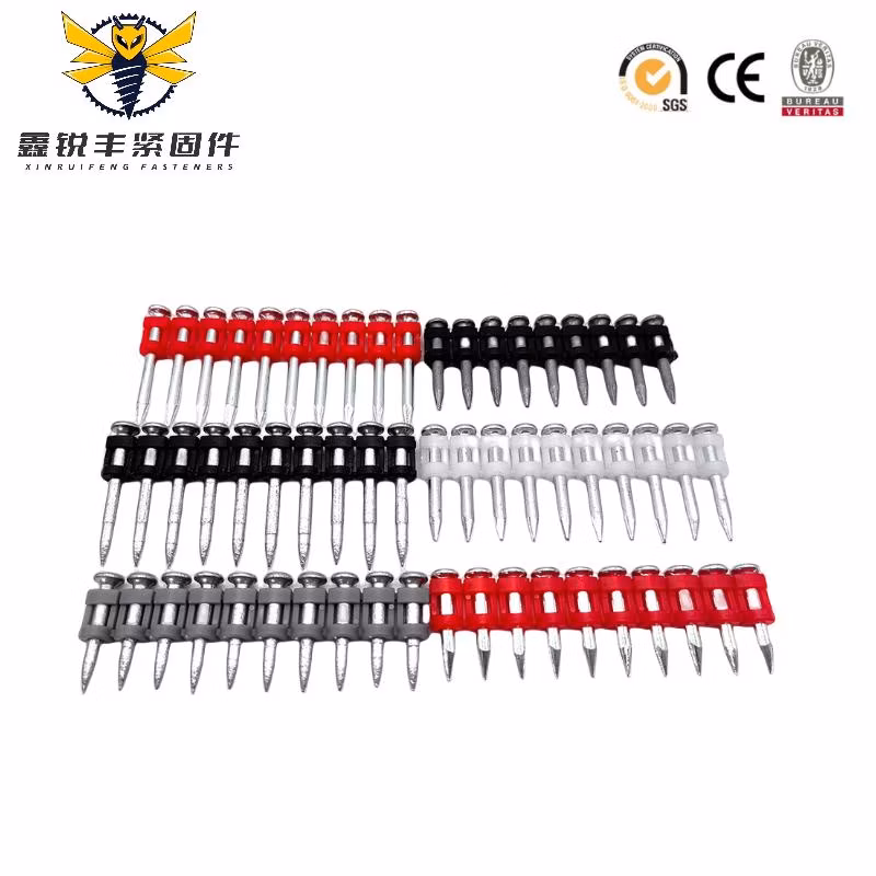 Chinese Factory Supply Box Package Shooting Pin Concrete Nails&amp; Gas Nails