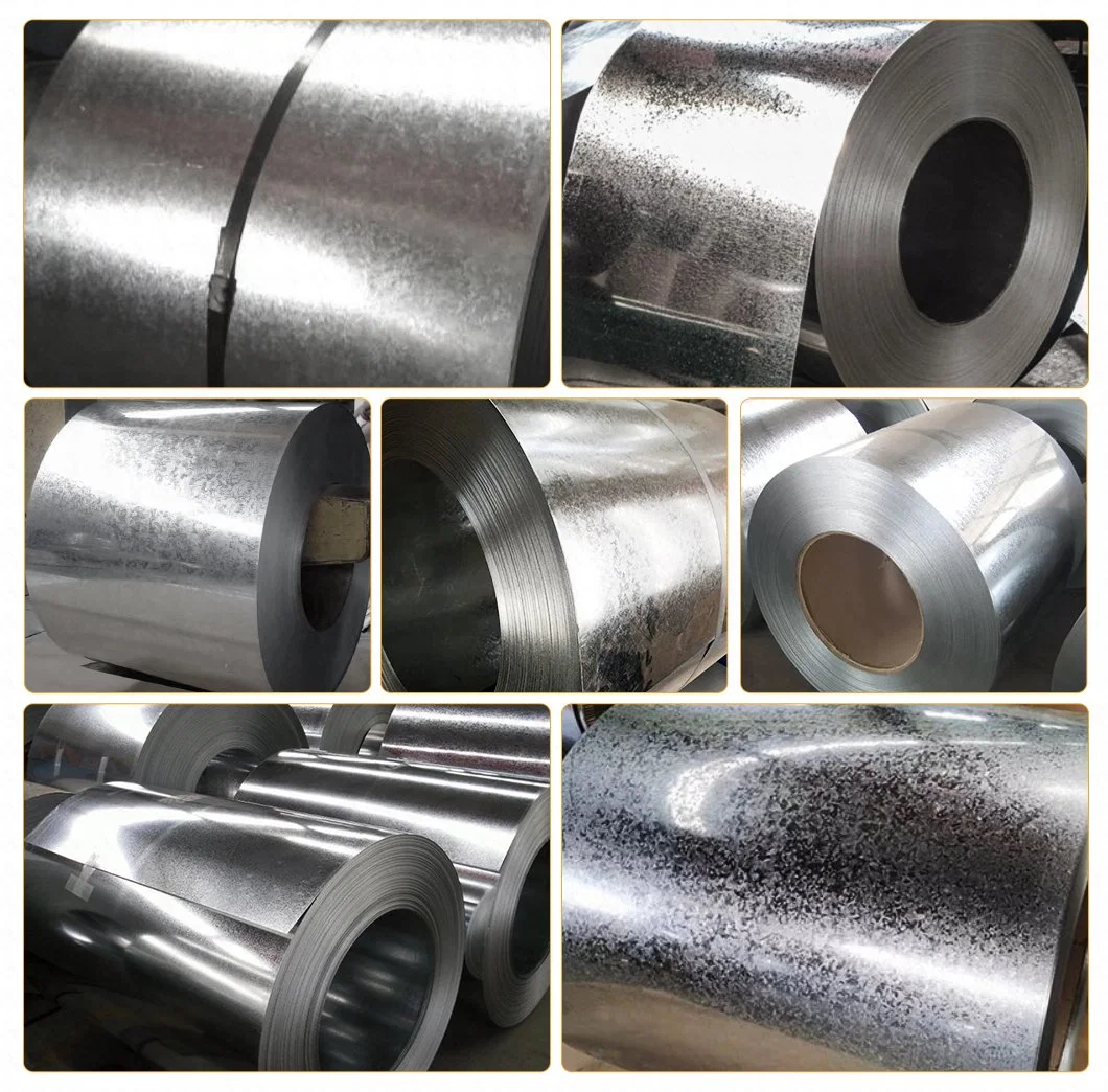 Facory Price Hot/Cold Rolled Galvanized Steel Sheet G90 Z180 Z275 Dx51d SGCC/PPGI/PPGL Galvalume Metal Iron Carbon Steel Zinc Gi Coil