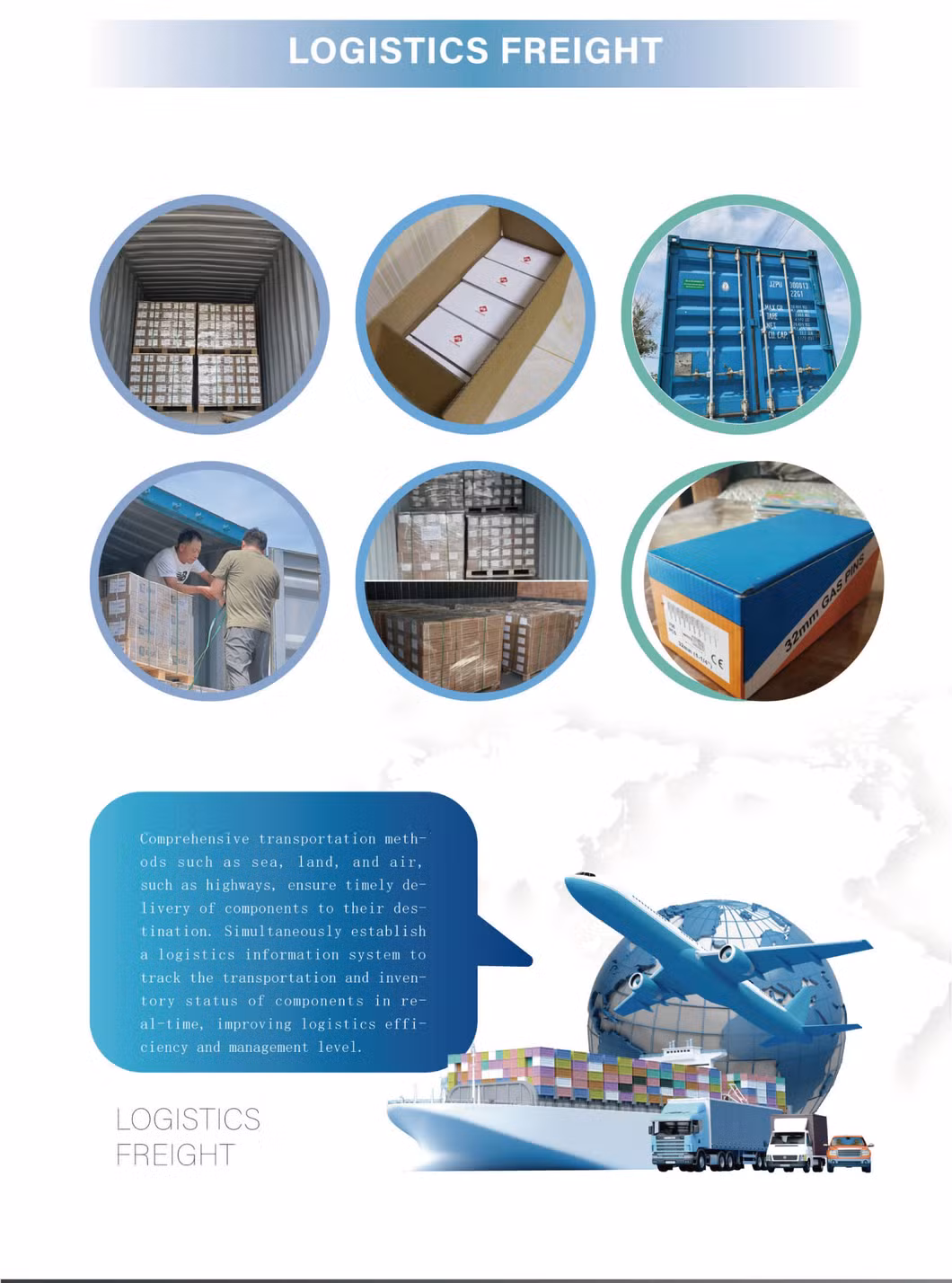 Galvanized Steel Gas Pin Nail for Concrete in Tianjin