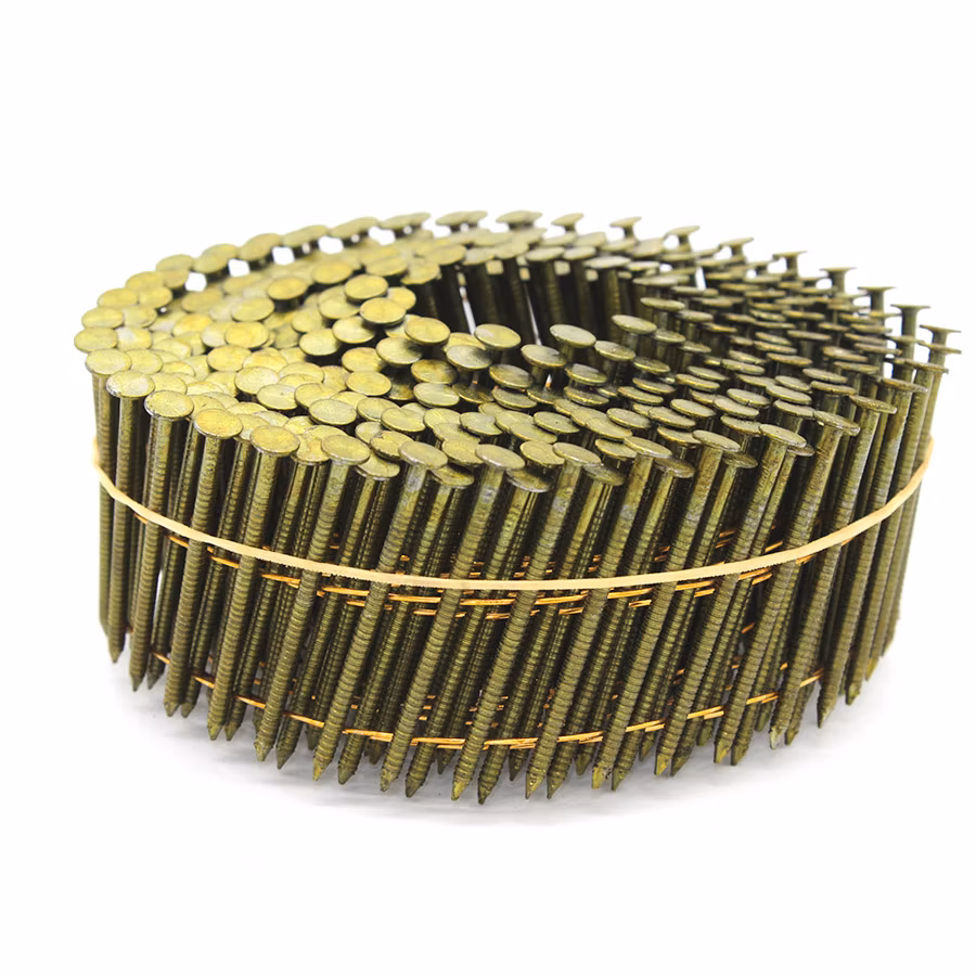 0.092X1-3/4 Inch Q235 Steel Coil Nails for Wood Working
