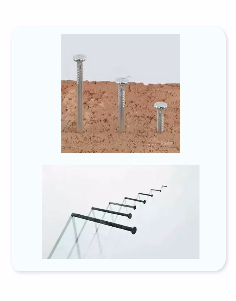 Galvanized Masonry Concrete Cement Steel Hardened Nail