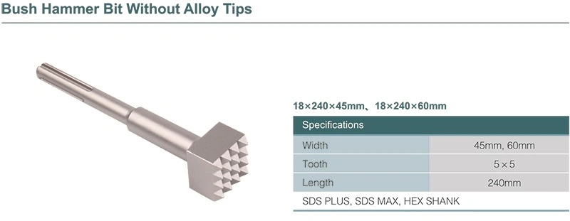 SDS Max Shank Twist Drill Bits for Electric Hammer Drills Drilling Holes Concrete Stone Granite Brick Cross Tip 4 Cutter Tools