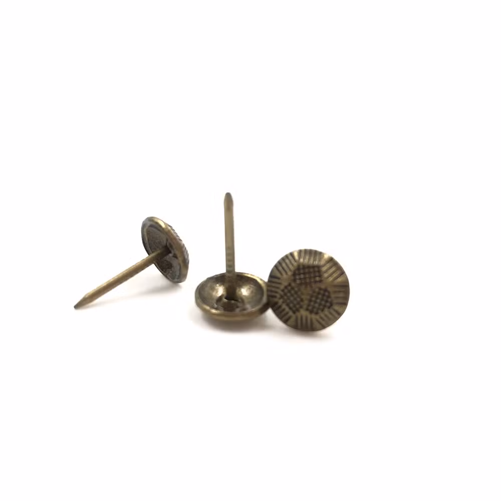 Fancy Copper Cat Eyes Upholstery Decorative Brass Sofa Nails Tacks for Furniture