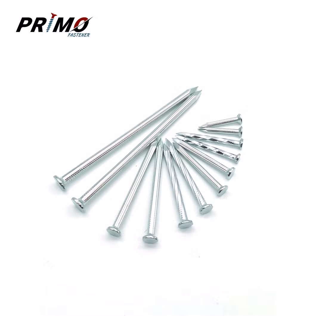Black Oxide Zinc Plated Hardened Cement Nail Masonry Concrete Steel Nail