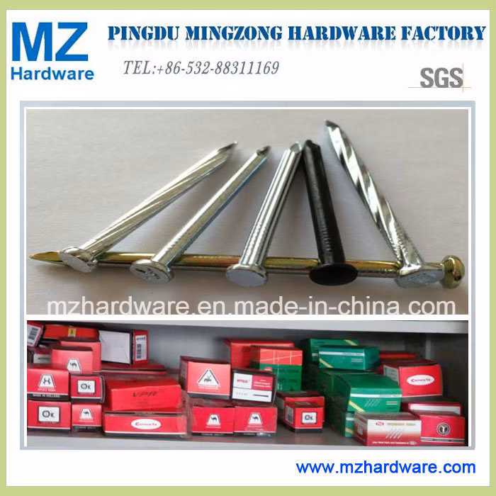 Black Concrete Steel Masonry Nail for Construction and Buliding