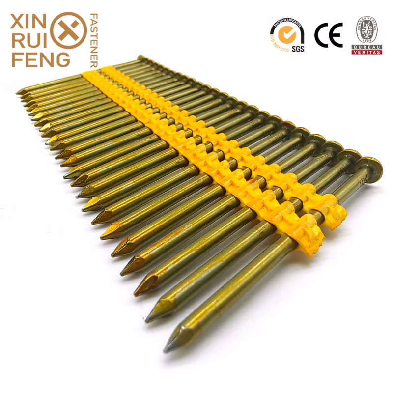 Xinruifeng China Factory 1&quot; to 3-1/4&quot; Galvanized Paper Strip Nail