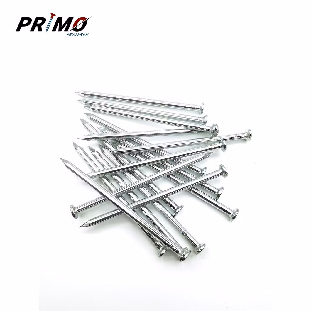 Black Oxide Zinc Plated Hardened Cement Nail Masonry Concrete Steel Nail