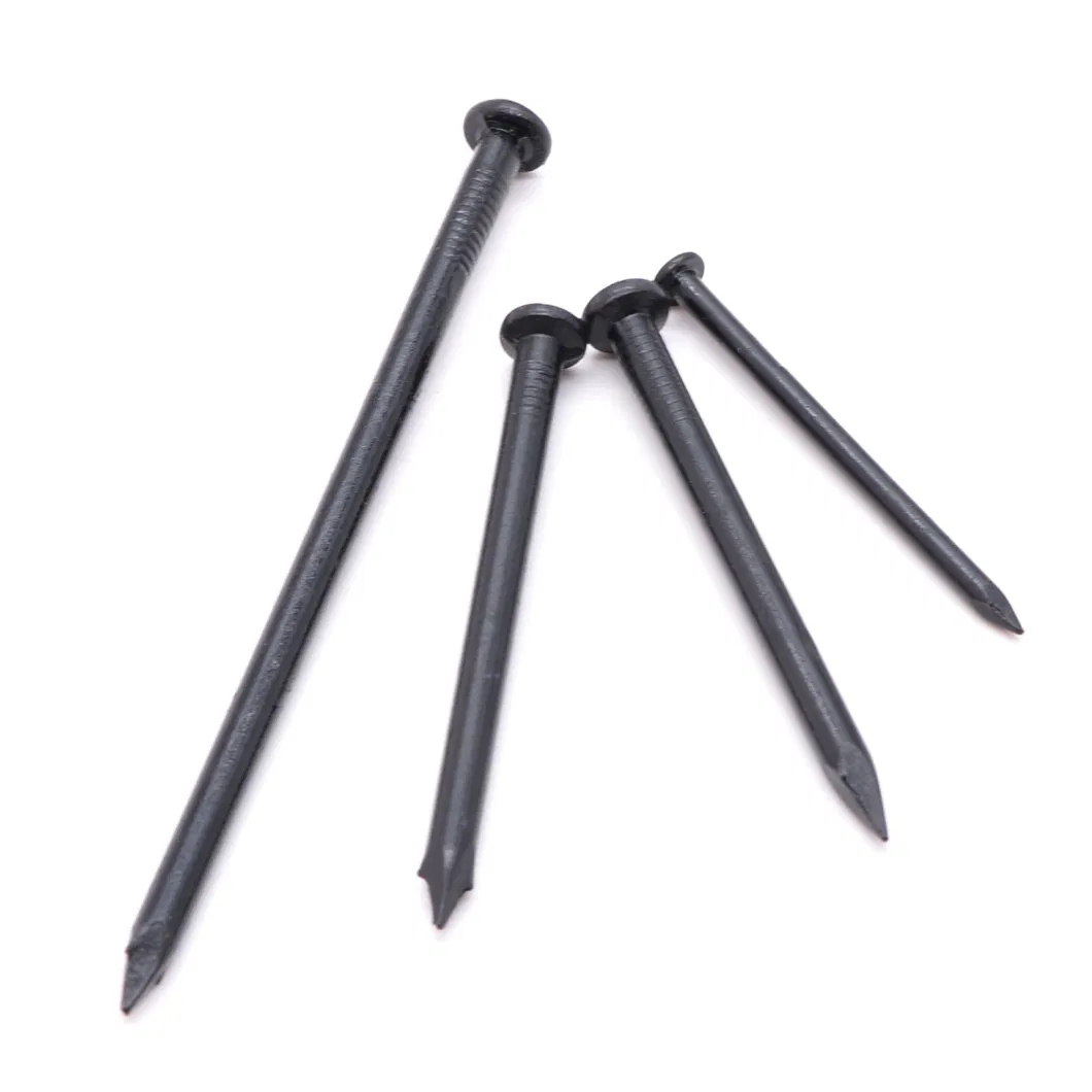 High Quality Concrete Nails Galvanized Black Zinc Coated Concrete Steel Nails