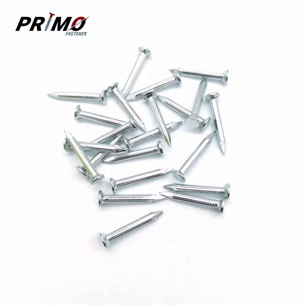 Black Oxide Zinc Plated Hardened Cement Nail Masonry Concrete Steel Nail