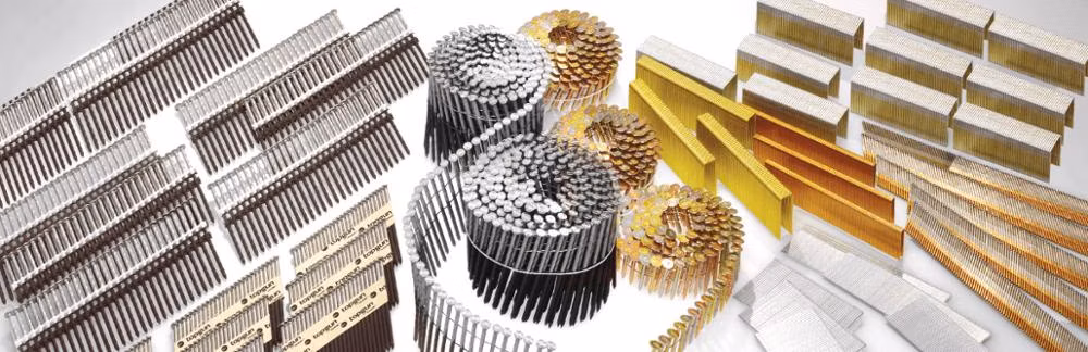 Galvanized Steel Brad Nails Finish Nails 20 Degree for Construction