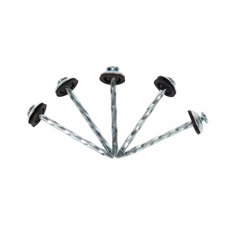 Galvanized Umbrella Head Roofing Building Decoration Renovation Nails