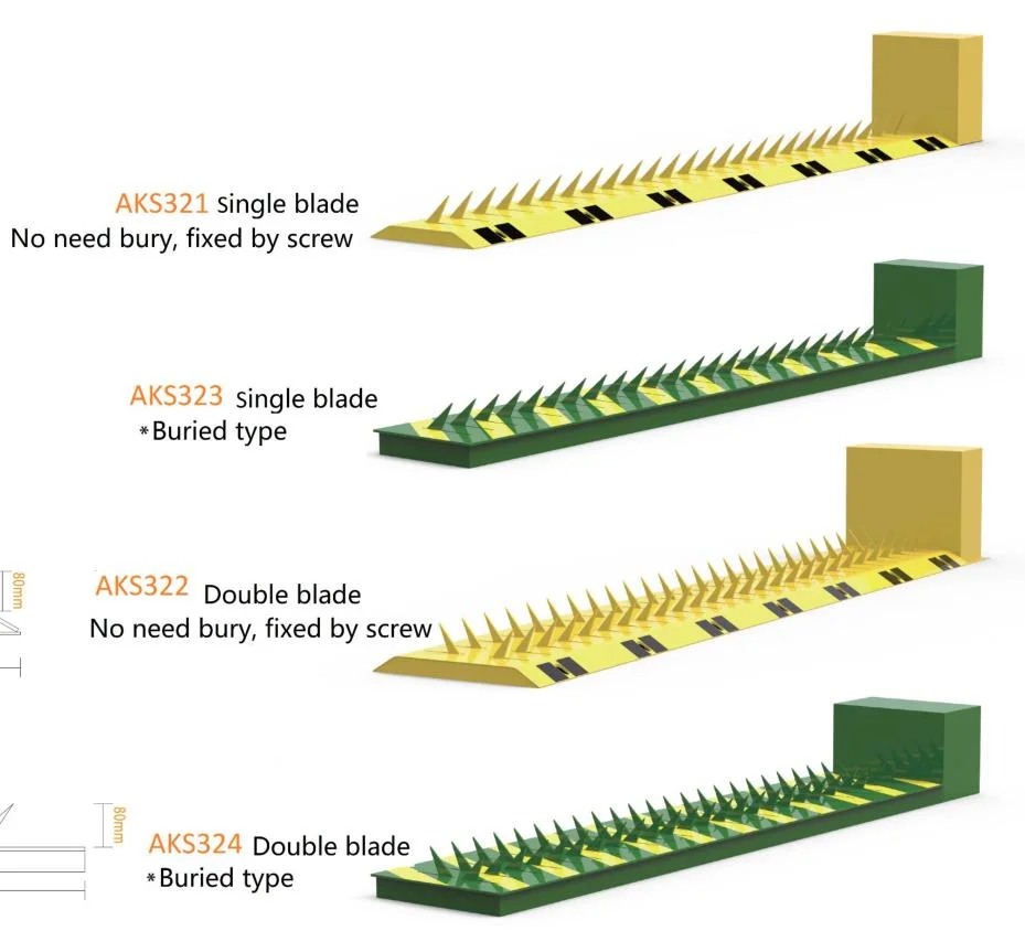 Spike Nail Net Combined Road Barrier Steel Tyre Killer