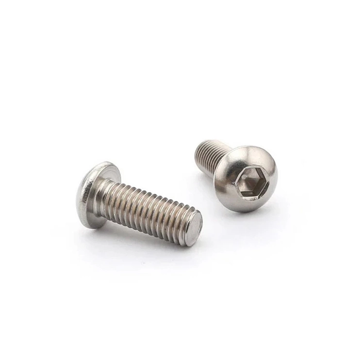 Stainless Steel Plastic Nylon Tip Three Lobe Flower Head Thumb Screw