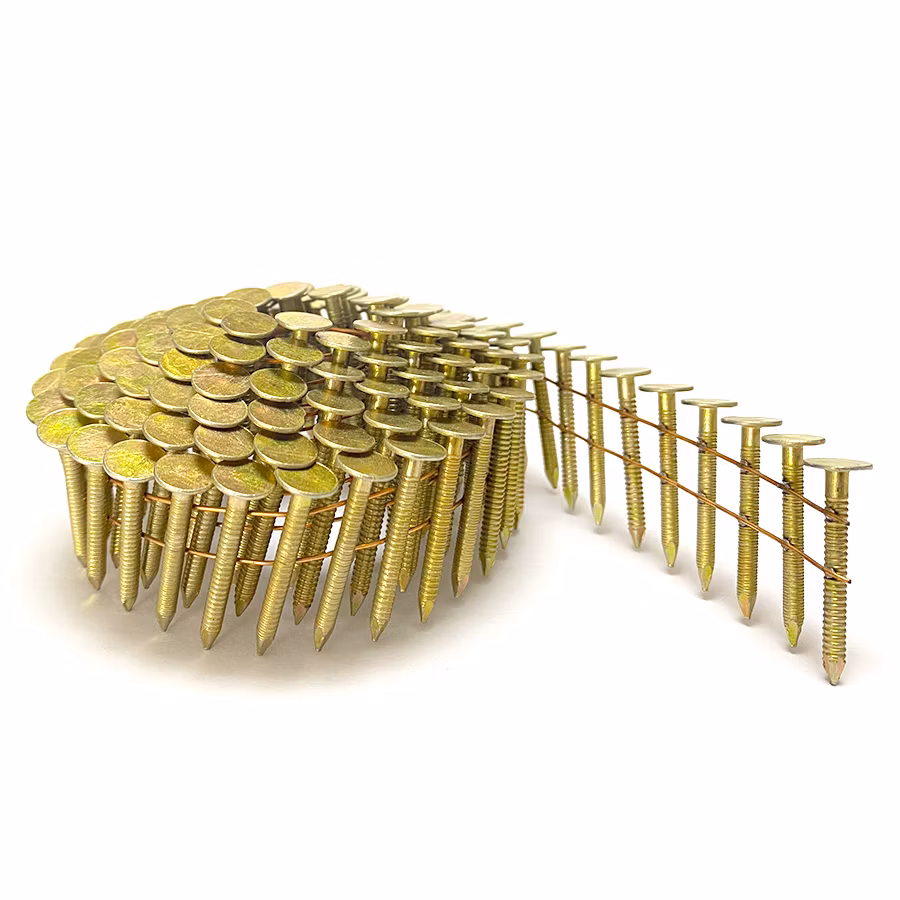 3.05X32mm Steel Ring Shank Wire Coil Roofing Nails