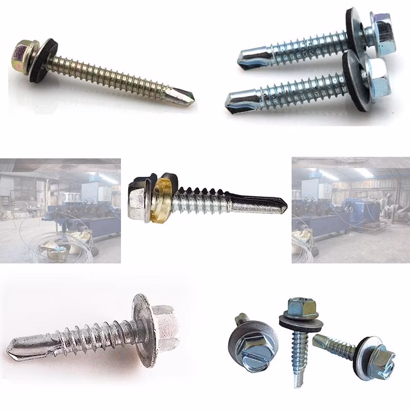 6-13 Bwg Galvanized Steel Umbrella Head Roofing Nails