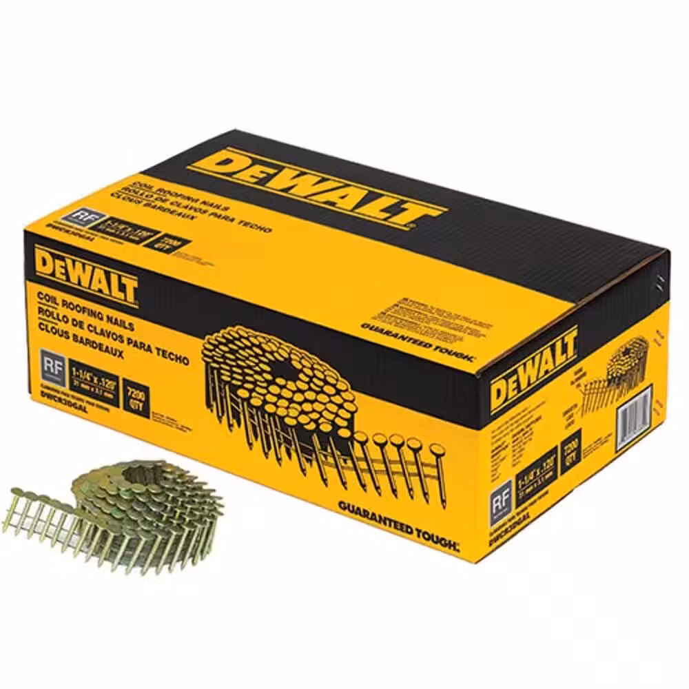 1-1/4 X Ring Shank Wire Stainless Steel Coil Roofing Nails