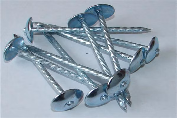 Galvanized Metal Cap Roofing Nail with Umbrella Head