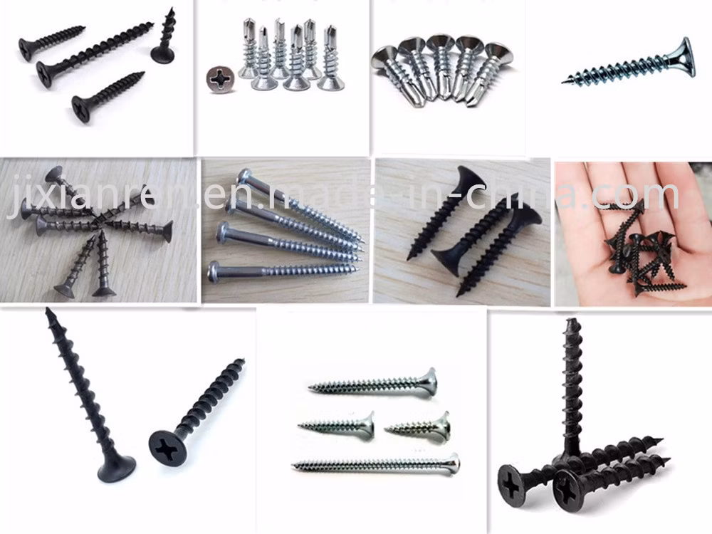 38mm Galvanized Concrete Nails with Steel Washer