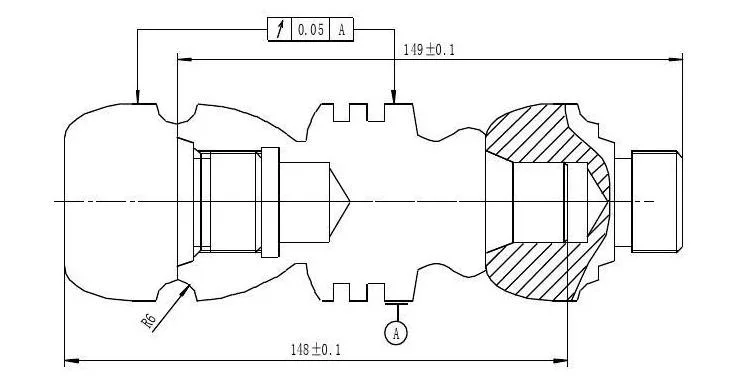 Zinc Plating Surface Treatment Aluminum CNC Turning Part Flat Head Nail