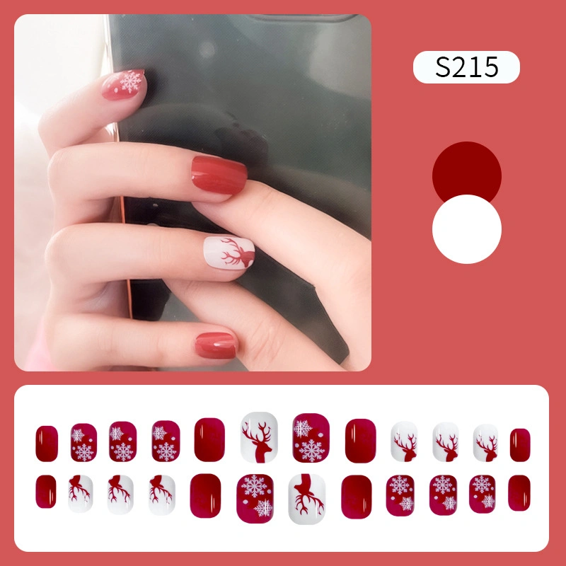 Christmas Design False Nails Press on Nails 24tips Per Pack