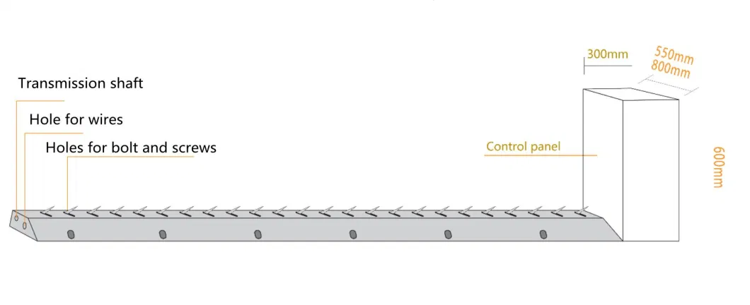 Spike Nail Net Combined Road Barrier Steel Tyre Killer