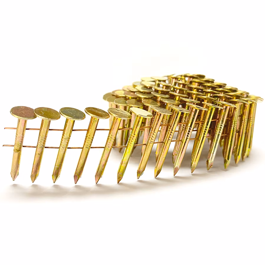 0.120X1-1/4 Inch Smooth Coil Roofing Nails for Roof Composition