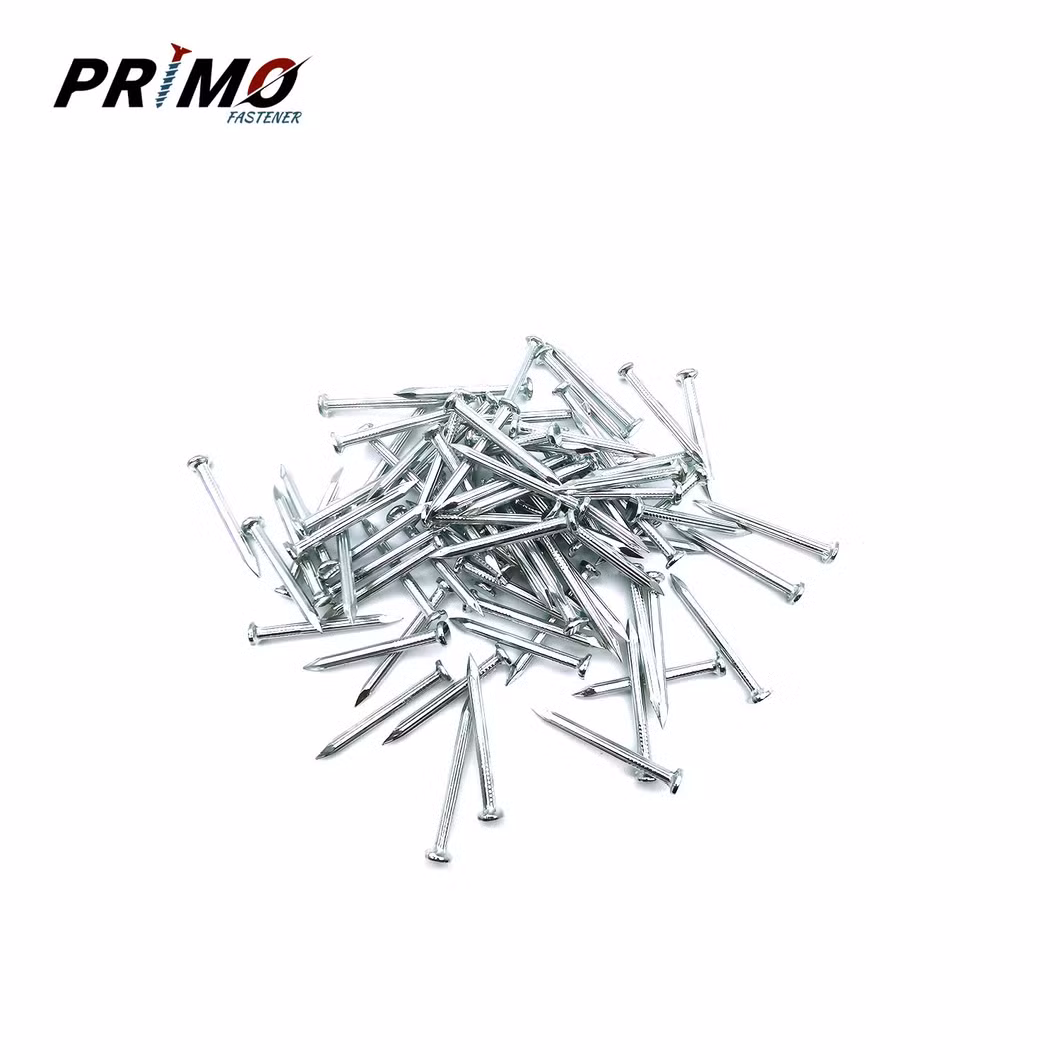 Black Oxide Zinc Plated Hardened Cement Nail Masonry Concrete Steel Nail