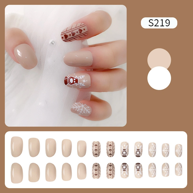 Christmas Design False Nails Press on Nails 24tips Per Pack