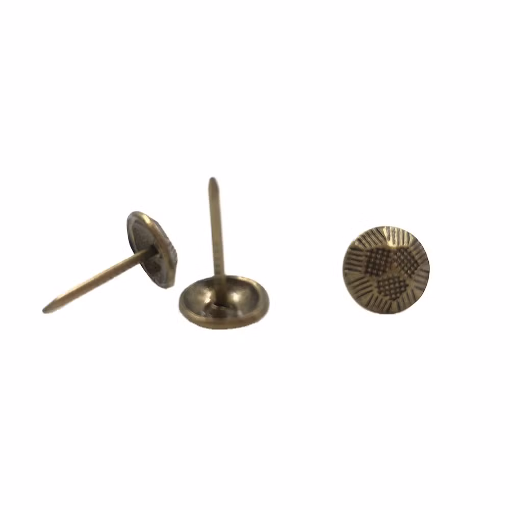 Fancy Copper Cat Eyes Upholstery Decorative Brass Sofa Nails Tacks for Furniture