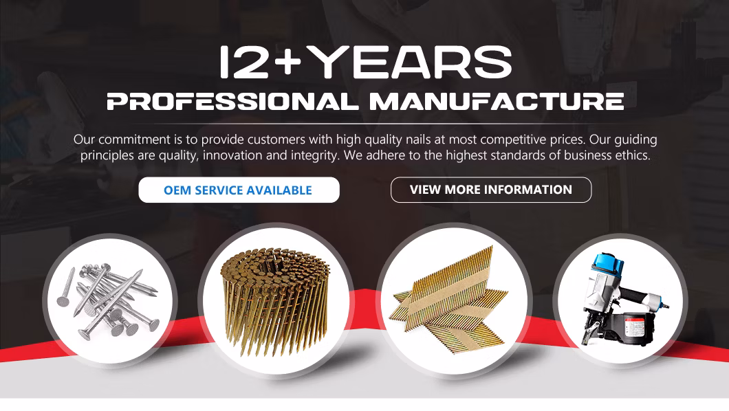 Spiral Shank Coil Nail for Fastening