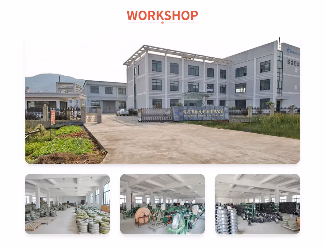 China Mainland ANSI Tiger Corrugated Certon/Pallet Common Nail Price Screw