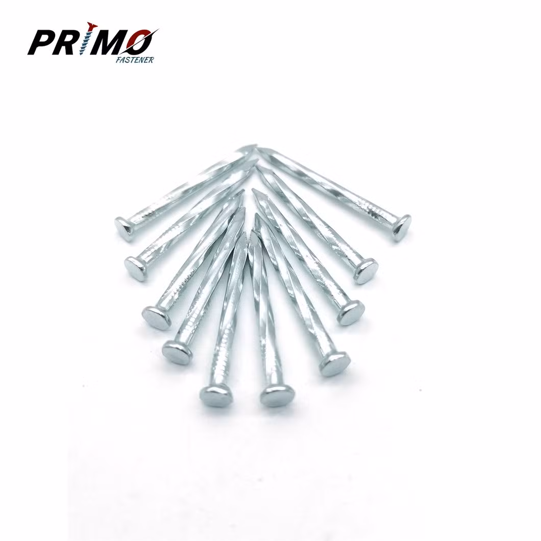 Black Oxide Zinc Plated Hardened Cement Nail Masonry Concrete Steel Nail