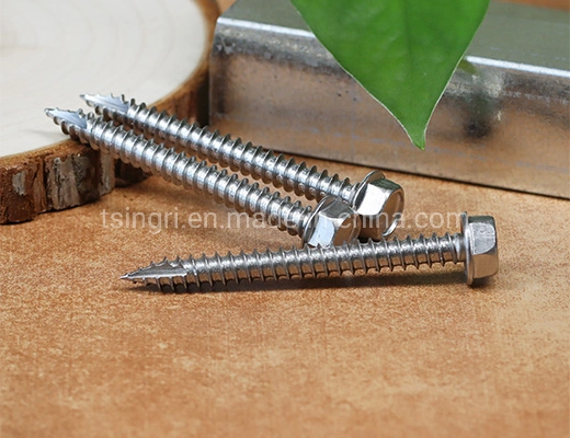 TGR/Tsingri Stainless Steel Hex Washer Type 17 Point Self-Tapping Screws