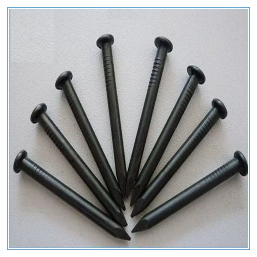 Black Concrete Steel Masonry Nail for Construction and Buliding