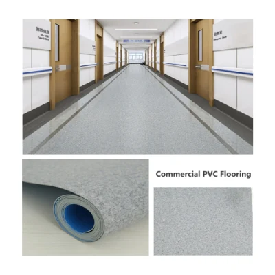 China Wholesale Commercial PVC Flooring for Gym/Hospital/School/Dancing Room/Home Decoration